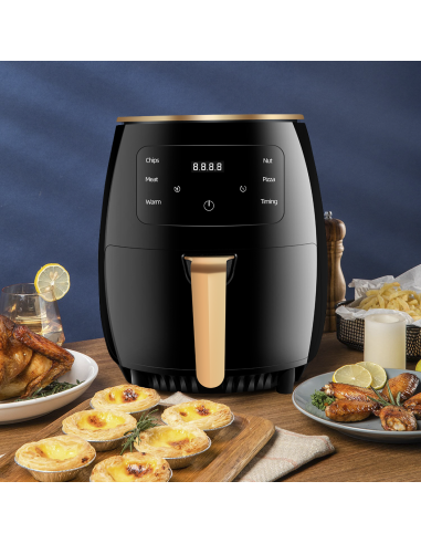 Friteuse à air 200°C Capacité 8L Puissance...