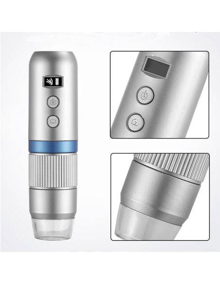 Microscope électronique numérique Wi-Fi Q-XW06, grossissement Portable 50x 1000x
