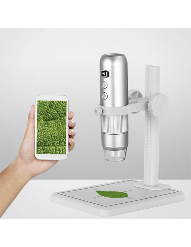 Microscope électronique numérique Wi-Fi Q-XW06,...