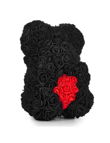 Ours Rose Artificiel H25cm avec Emballage...