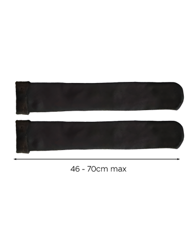 Pack 4 paires chaussettes thermiques 3 noires...