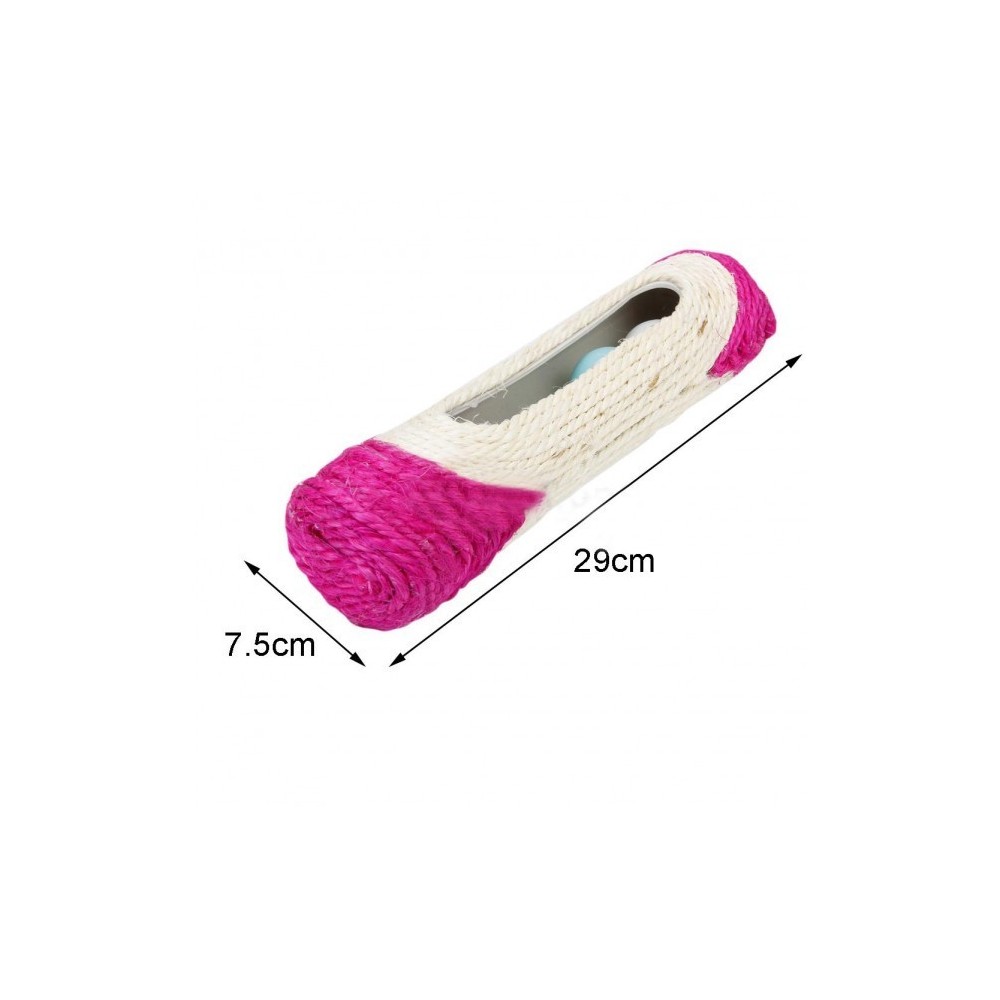 Jouet pour chat avec des boules sonores à l'intérieur (29 x 7,5 cm) -