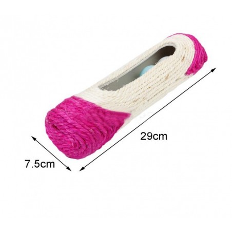 Jouet pour chat avec des boules sonores à l'intérieur (29 x 7,5 cm) -