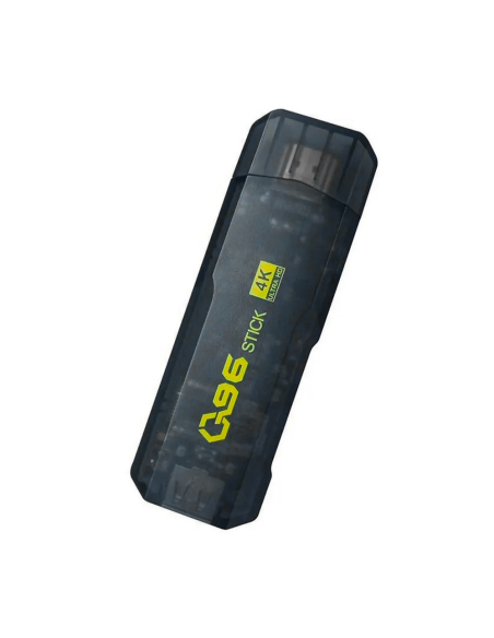 TV Stick Android Ultra HD connexion Wi-Fi télécommande avec pour carte SD