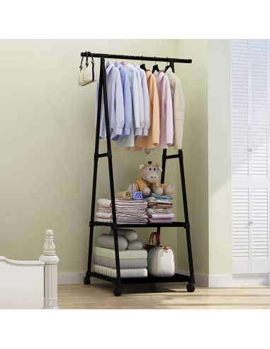 Support de cintre étagères rangement étagère...