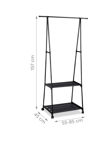 Support de cintre étagères rangement étagère...