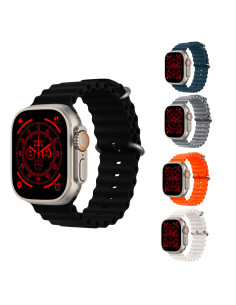 Smartwatch S9 Ultra 49mm Bracelet en Silicone Montre...