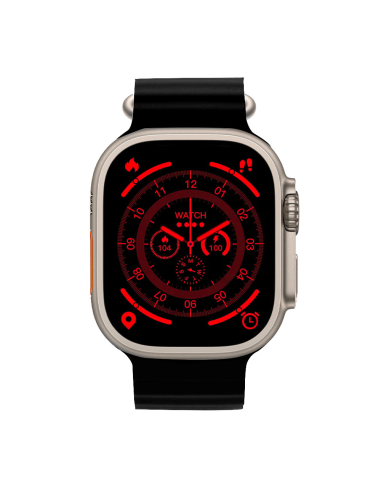 Smartwatch S9 Ultra 49mm Bracelet en Silicone...