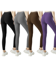 Legging femme taille haute TANYA sports d'été en tissu...