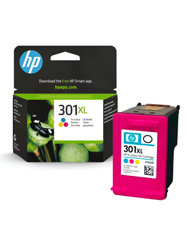 Cartouche HP 301XL CH564EE Tricolore 330 Pages...