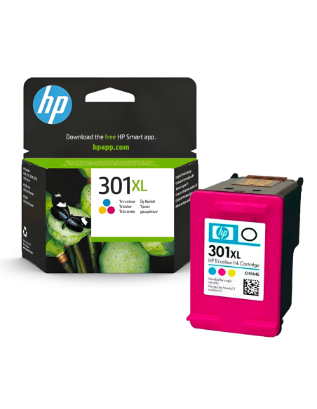 Cartouche HP 301XL CH564EE Tricolore 330 Pages Compatible avec Imprimantes HP