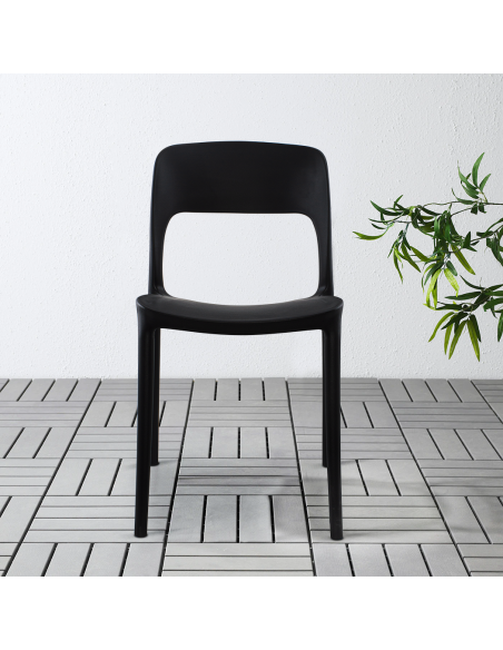 Pack 4 chaises STYLE polypropylène Design moderne empilables Home Bar Restaurant