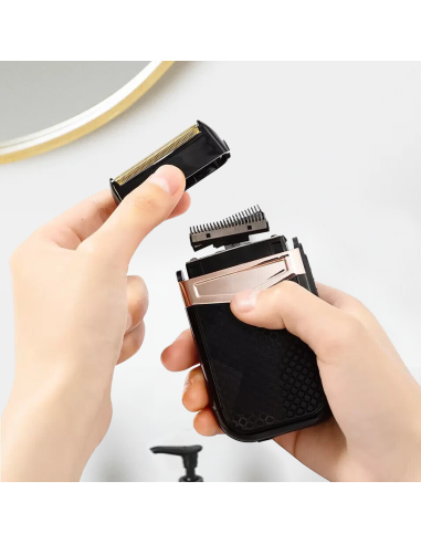 Rasoir Électrique Rechargeable USB Portable...