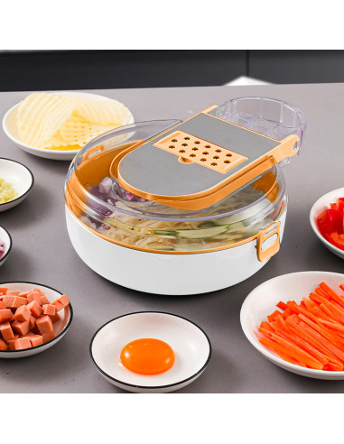 Hachoir à viande Multifonction 9 en 1 Râpe,...