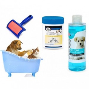 Kit complet pour douche pour chiens et l'action de purification (200 ml) IO & TE 2