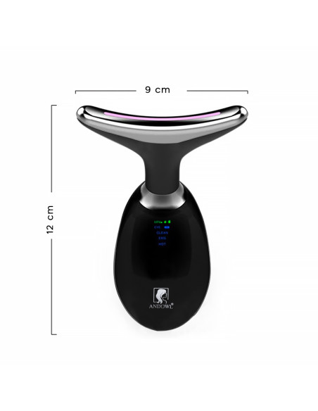 Masseur de Beauté Rechargeable pour Massage Anti-Âge du Cou et du Visage