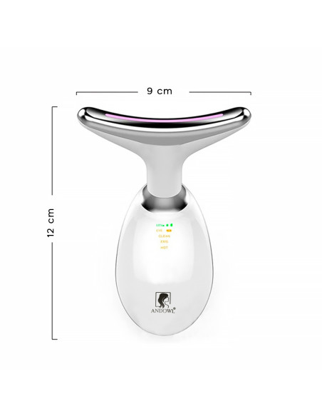 Masseur de Beauté Rechargeable pour Massage Anti-Âge du Cou et du Visage