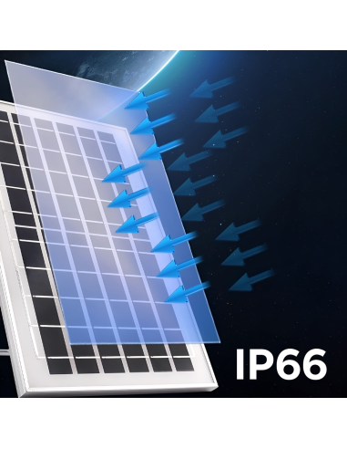 Lampe Plafoniera 156 LED 200W 6000mAh IP66 avec...