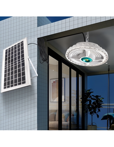 Lampe Plafoniera 156 LED 200W 6000mAh IP66 avec...