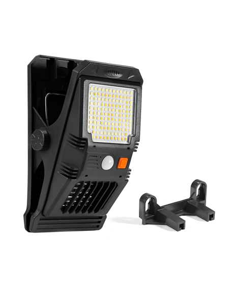 Lampe LED solaire capteur répulsif d'insectes clip lumière d'urgence polyvalent