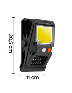 Lampe LED solaire capteur répulsif d'insectes clip... 2