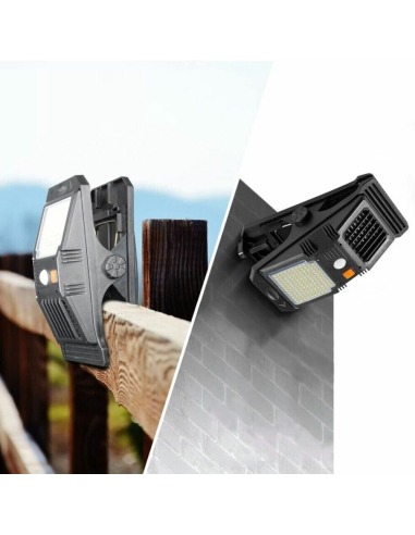 Lampe LED solaire capteur répulsif d'insectes...
