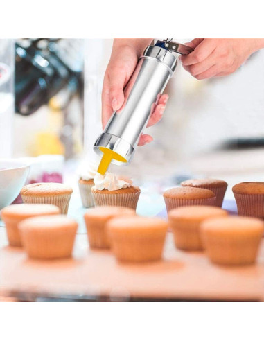 Machine à biscuits manuelle acier kit de 20...