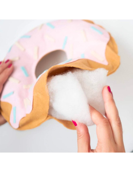 Ouate siliconée 3 kg polyester idéal pour le rembourrage de peluches et coussins