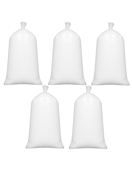 Ouate siliconé  5 kg polyester idéal pour le rembourrage peluches et coussins.
