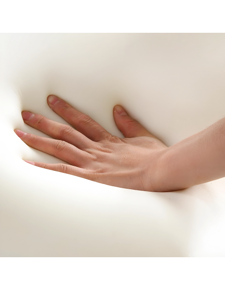 4 Oreillers Mousse Mémoire Arôme Frais Soutien Cervical aux Huiles Essentielles