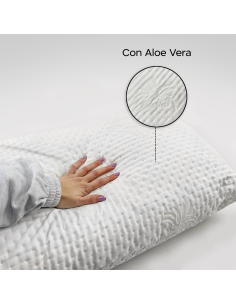 Pack 2 oreillers pour lit en coussins rembourrés de... 2