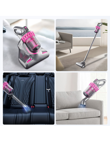 Aspirateur sans fil 4 en 1 avec écran LCD et...