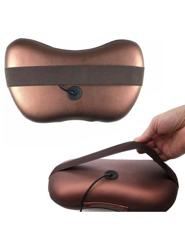 Oreiller massage électrique cou dos jambes les...