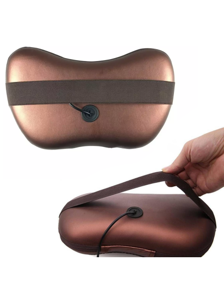 Oreiller massage électrique cou dos jambes les bras et les douleurs cervicales