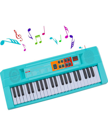 Piano électronique pour enfants avec microphone 26 touches éducatif +6 ans