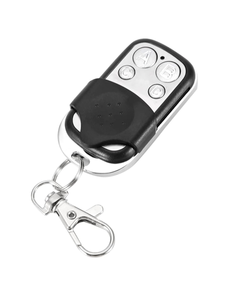 2 pz Télécommande Universelle 4 canaux 433MHz Multifonction Poche avec Crochet