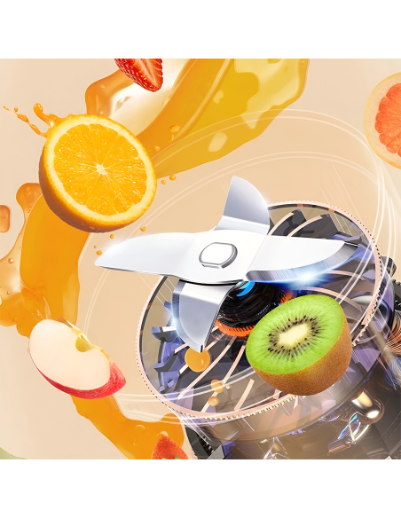 Mini bouteille de smoothie rechargeable portable pour mélangeur de jus portable