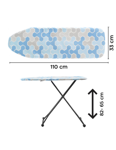 Table à Repasser Structure en Acier Pliable...