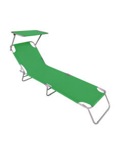 2309P Transat pliant avec dossier réglable et parasol 2