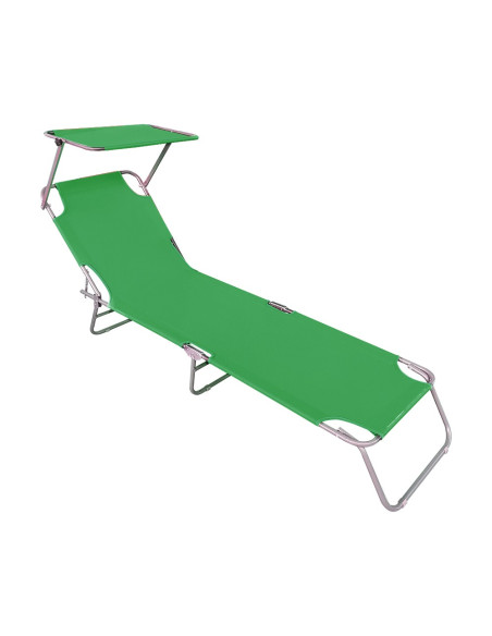 2309P Transat pliant avec dossier réglable et parasol