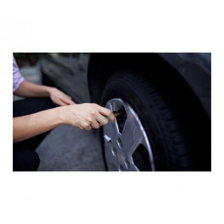 Kit 4 manomètres à roue avec indicateur LED Universel 2,4 bar 36 PSI