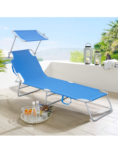 2309P Transat pliant avec dossier réglable et...