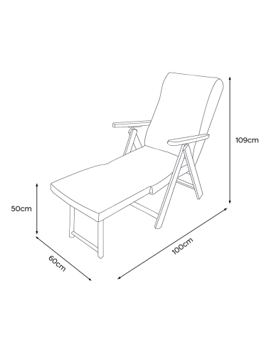 MOLISANA Artlegno Fauteuil inclinable...