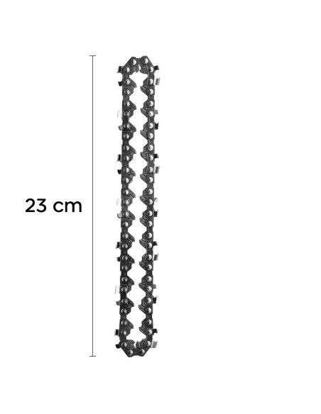 Chaîne rechange 6 pouces pour mini tronçonneuse électrique à batterie en acier
