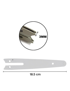 Barre rechange acier de 6 pouces pour mini tronçonneuse... 2