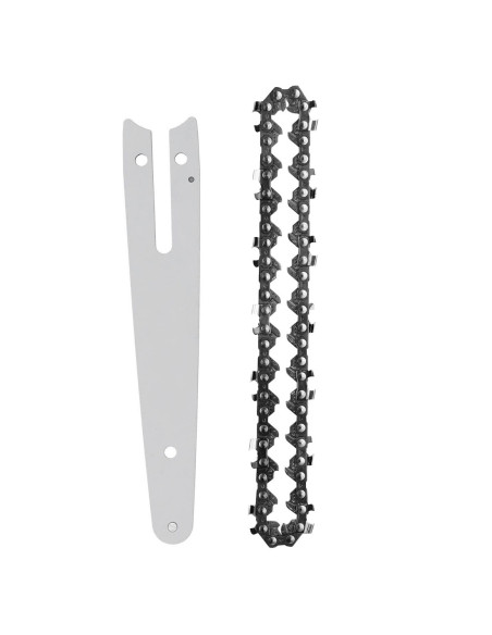 Kit chaîne et barre 8 pouces de rechange pour tronçonneuse à batterie sans fil
