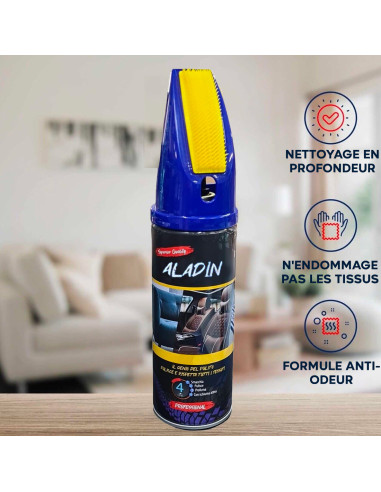 4pcs Détachant ALADIN pour Sièges Auto 400ml...