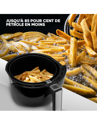 Friteuse à air 3,5 litres avec panier amovible...