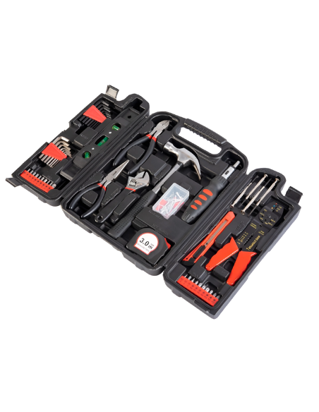 Kit Malette 129 pz Ensemble bricolage professionnel Accessoires variés mallette