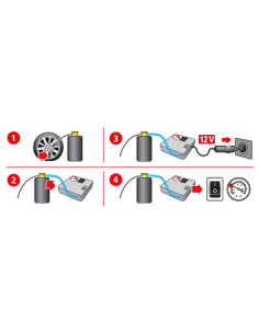 Scellant universel pneus kit réparation perforations de... 2